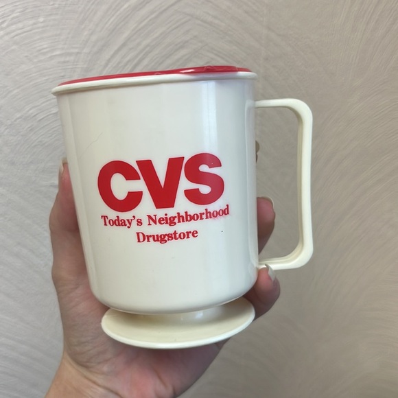CVS plastic portable coffee mug - Picture 3 of 8